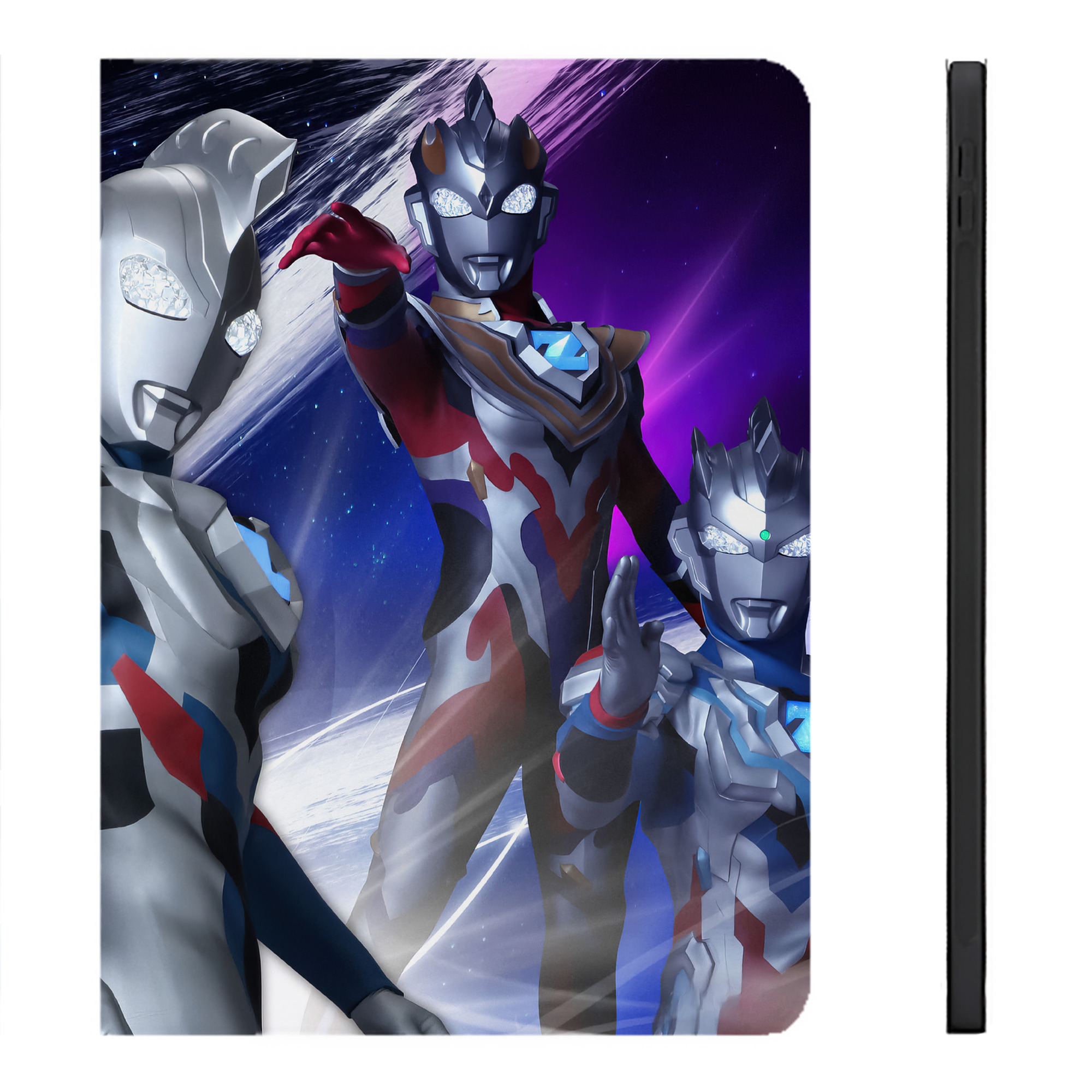 （画像用） ウルトラマン Ultraman IPadケース ペンホルダー付き ブックスタイルデザイン